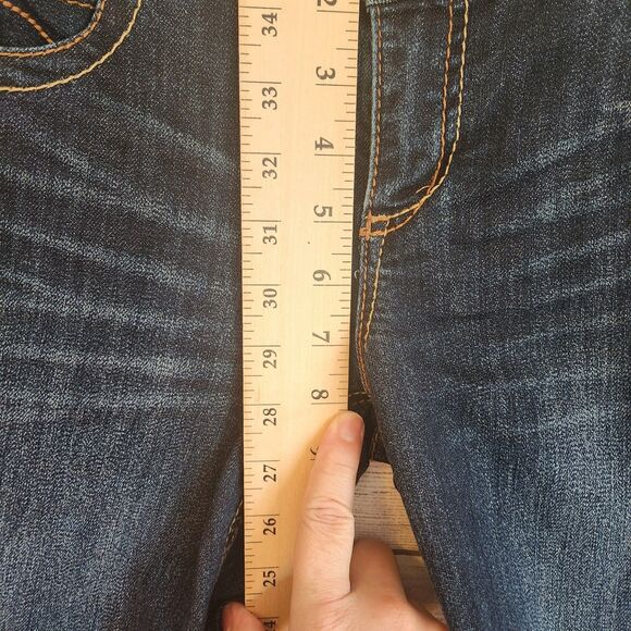Jolt juniors size 11 dark wash bootcut denim jeans - Picture 5 of 11